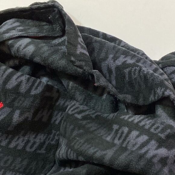 Tommy Hilfiger Sport Black and Red Logo Fleece Unisex - Picture 15 of 16